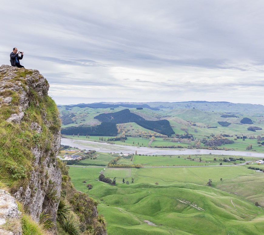 Photo taken by Elrond and Colin up at Te Mata Peak in the Hawkes Bay.
